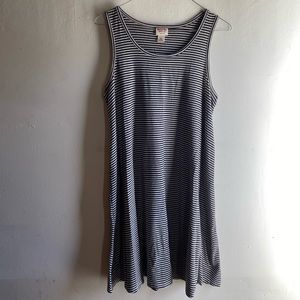Mossimo striped tank top dress.